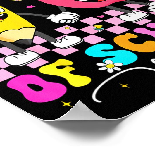 67th Day Of School Shirt 67 Days Smarter Teacher B Poster (Ecke)