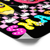 67th Day Of School Shirt 67 Days Smarter Teacher B Poster (Ecke)