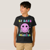 67th Day Of School Shirt 67 Days Smarter Teacher G (Vorne ganz)