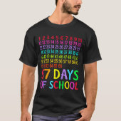67th Day Of School Teacher Kids 67 Math Numbers 10 T-Shirt (Vorderseite)
