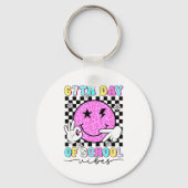 67th Day Of School Vibes Funny Six Seven 67 Meme Schlüsselanhänger (Vorderseite)