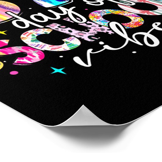 67th Day Of School Vibes Funny Six Seven 67 Studen Poster (Ecke)