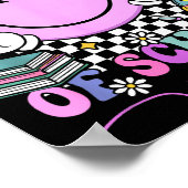 67th Day Of School Vibes Shirt 67 Days Smarter Smi Poster (Ecke)