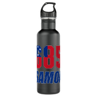 685 Samoa Design Bekleidung Edelstahlflasche