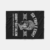 6888. Zentrales Postamt Bataillon 6 Triple Fleecedecke (Vorderseite (Horizontal))