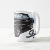 68 Buick Skylark im Schwarzen Kaffeetasse (VorderseiteRechts)
