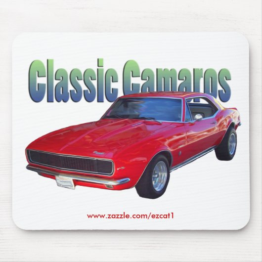 68' Camaro Mausunterlage Mousepad (Vorne)
