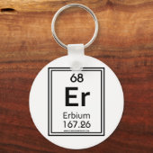 68 Erbium Schlüsselanhänger (Vorderseite)