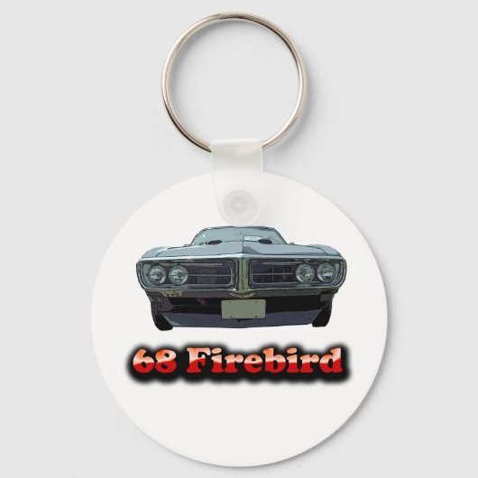 68 Firebird-Schlüsselanhänger Schlüsselanhänger (Vorderseite)