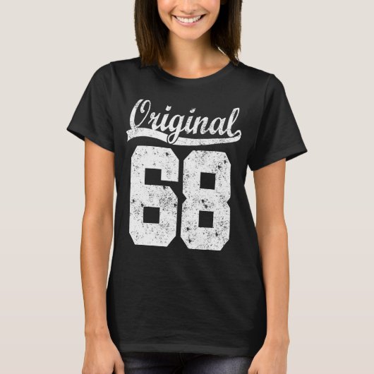 68 geborene Schenkung T-Shirt (Vorderseite)