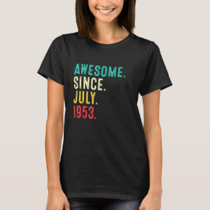 68. Geburtstag 68 Jahre alt Vintag seit J T-Shirt