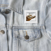 68. Geburtstag Alligator Lächeln Button (Beispiel)