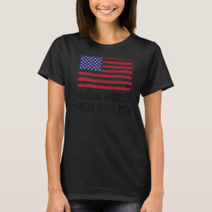 68. Geburtstag Amerika großartig machen seit 1954 T-Shirt