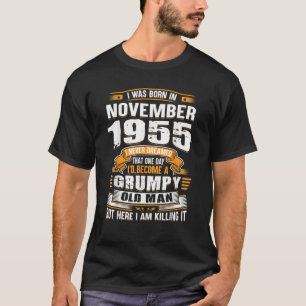 68. Geburtstag Geschenke Männer Vintag November 19 T-Shirt