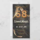 68. Geburtstag Mobile Einladung (Vorderseite)