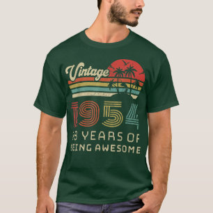 68. Geburtstag Vintag 1954 68. Geburtstag T-Shirt