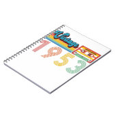 68. Geburtstag Vintag Retro 1953 Kassettenband Notizblock (Linke Seite)