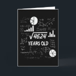 68 Jahre alter Tag Mathematiklehrer 68. Geburtstag Karte<br><div class="desc">Birthday Design Für alle,  die das Horoskop sagen schwierig & Stubborn Aber ganz wert.Tragen Sie es mit Stolz auf die Arbeit,  Schule Gymnastik perfekt,  um mit Shorts,  Leggings oder Jeans für einen lässigen und trendigen Look zu verbinden</div>