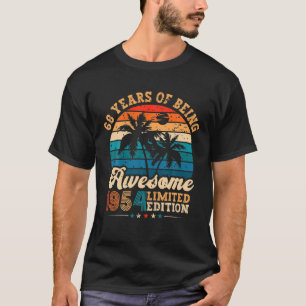 68-jährige Geschenke Phantastisch 1954 Limited Ed T-Shirt