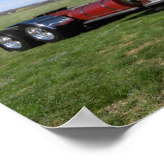 '68 Kenworth A Model Poster (Ecke)