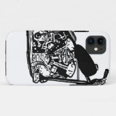 68 Knöchel-Hauptmotorrad Case-Mate iPhone Hülle (Rückseite (Horizontal))