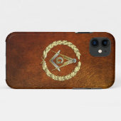 [68] Master Mason, 3. Grad [Gold] Case-Mate iPhone Hülle (Rückseite (Horizontal))