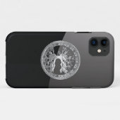 [68] Silberkeltischer Baum des Lebens Case-Mate iPhone Hülle (Rückseite (Horizontal))