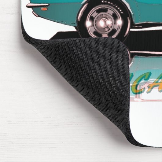 68 Stingray Aquamarin Mousepad (Ecke)