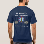 68 Whisky-Kampf-Mediziner 103. Fa-T-Shirt T-Shirt (Rückseite)