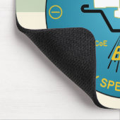 68P Radiologie-Spezialisten-Programm-Emblem Mousepad (Ecke)