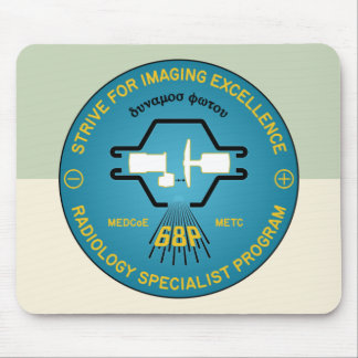 68P Radiologie-Spezialisten-Programm-Emblem Mousepad