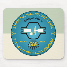 68P Radiology Specialist Program Emblem Mousepad