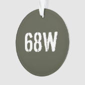 68W - Grün Ornament (Vorderseite)