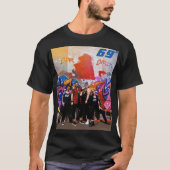 69º Struck Shirt - Blaues Logo (Vorderseite)