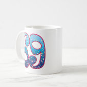 69 Alters-Rave Kaffeetasse (Vorderseite Links)