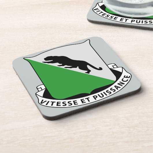 69. Armored Regiment Getränkeuntersetzer (Linke Seite)