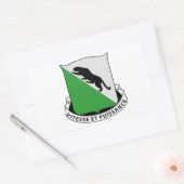 69. Armored Regiment Rechteckiger Aufkleber (Umschlag)