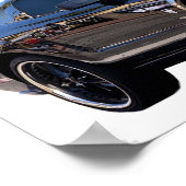 '69 BOSS 429 MUSTANG KAFFEE POSTER (Ecke)