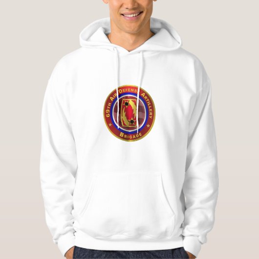 69. Brigade der Luftwaffenartillerie Hoodie (Vorderseite)