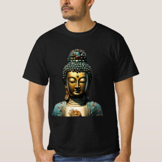 69 Buddha Guanyin - Buddhistischer Maske-T - Shirt