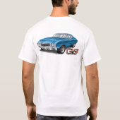 69 Buick GS im Blau T-Shirt (Rückseite)