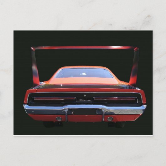 69 CHARGER REAREND POSTKARTE (Vorderseite)