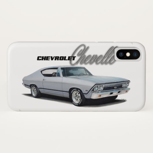 69 Chevelle Case-Mate iPhone Hülle (Rückseite (Horizontal))