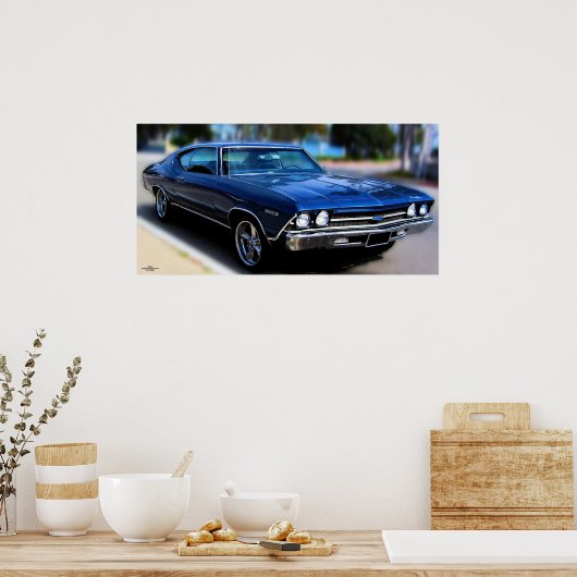 "69 CHEVELLE POSTER (Küche)