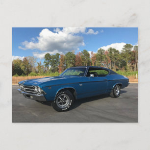 69' Chevy Chevelle SS Postkarte