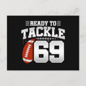 69. Geburtstag 69 Jahre Paare Jahrestag Postkarte (Vorderseite)