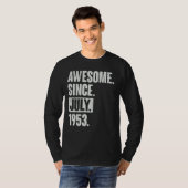 69. Geburtstag Phantastisch seit Juli 1955 T-Shirt (Vorne ganz)