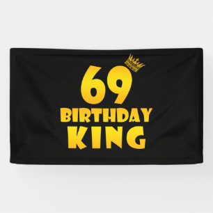 69. Geburtstagsgeschenk für 69 Jahre alter Geburts Banner