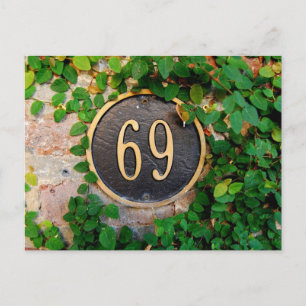 69. Geburtstagskarte Postkarte