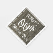 69. Geburtstagsparty - Extravagantes Drehbuch, Imi Serviette (Ecke)